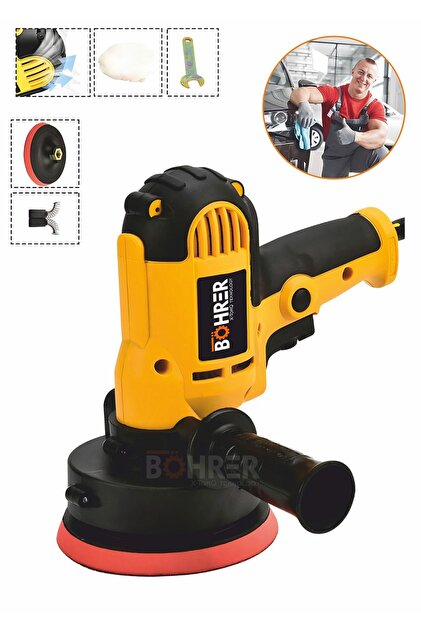 BÖHRER POLİSAJ 4800Wf 125 MM DEVİR AYARLI BAKIR SARGILI POLİSAJ