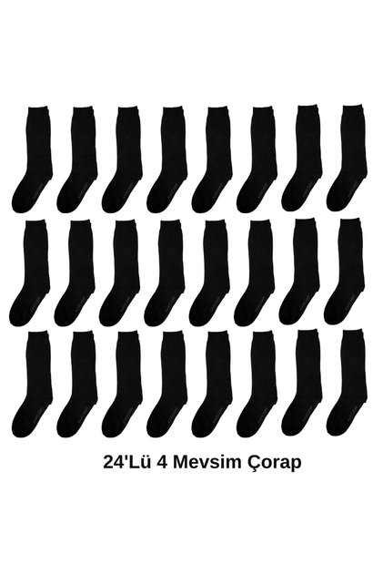 24-Pack Four Seasons Military Socks