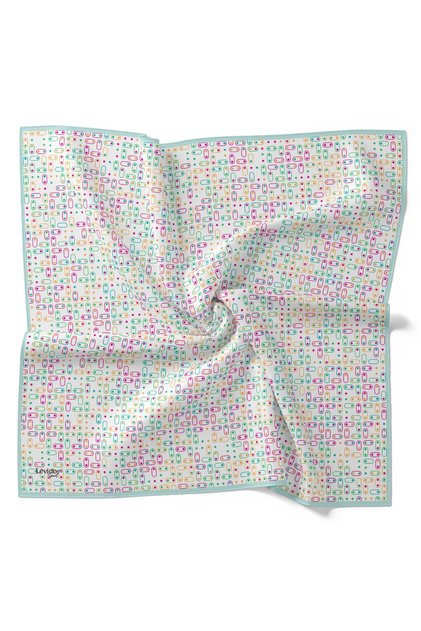 Cotton Geometric Pattern Sport Scarf