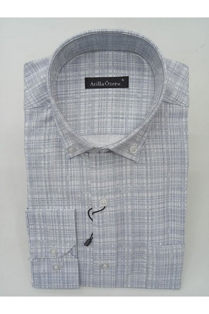 Classic, loose fit, white cotton, single Pocketed , long sleeve , 70% cotton.
