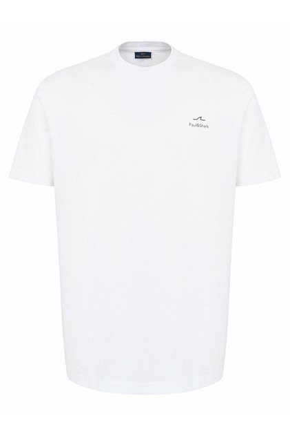 Men's Brand Logo Detailed Crew Neck Regular Fit White T-Shirt24411087-010