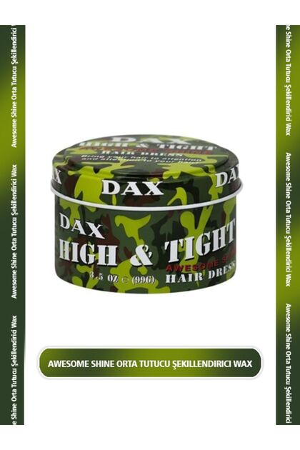 Dax High & Tight: Awesome Shine 99 Gr - Orta Tutucu Şekillendirici