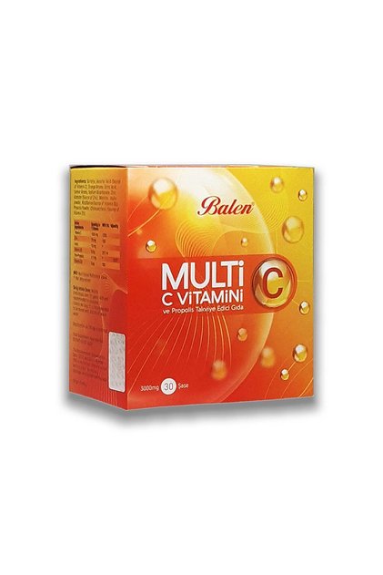 Multi Vitamin C Propolis D3 and Zinc 3000mg (30 Chassis)