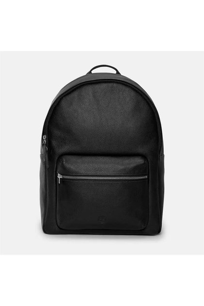 Timberland Leather Backpack Black Unisex Bag- Trendyol display picture 1