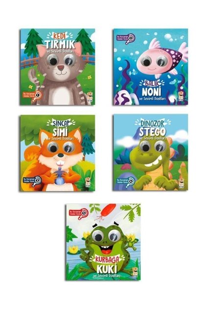 This Is a Set of Kocaman Gözler Serisi Books (Suitable for Ages 2-5)