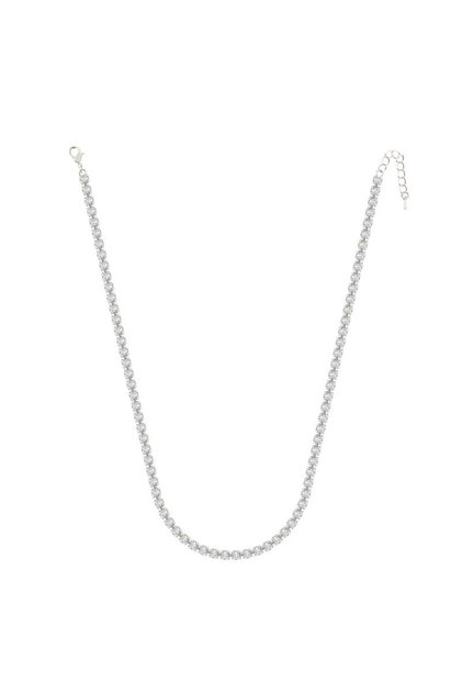5mm Beyaz Rhodium Su Yolu Kolye