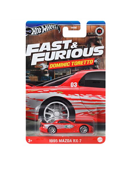 HOT WHEELS Fast And Furious Dominic Toretto 1995 Mazda RX-7