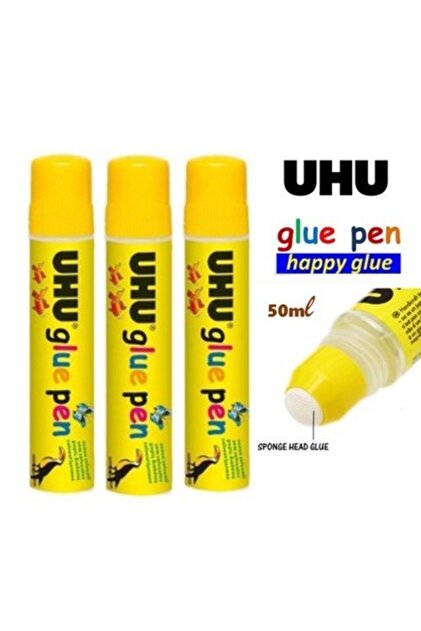 3 Adet Solventsiz Sıvı Yapıştırıcı Glue Pen 50ml