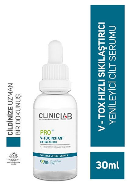 Cliniclab V-tox Anında Sıkılaştırıcı Ve Yaşlanma Karşıtı Serum 30