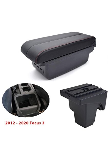 NKT GROUP Ford Focus 3 2012-2020 Usbli Vidasız Kol Dayama Kolçak