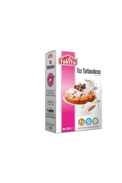 Toz Tatlandırıcı 500 G (SAKARİN, SORBİTOL)