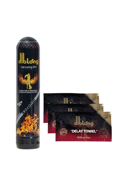 125 ml çikolatalı kayganlaştırıcı Ve 3 adet mendil