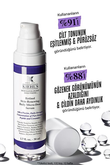 Kiehl's Dermatologist Solutions Kırışıklık Karşıtı Retinol Serum