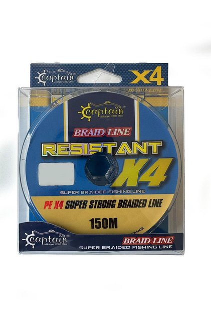 Resistant Pe 4 Ply Spin Fishing Line 150Mt Green