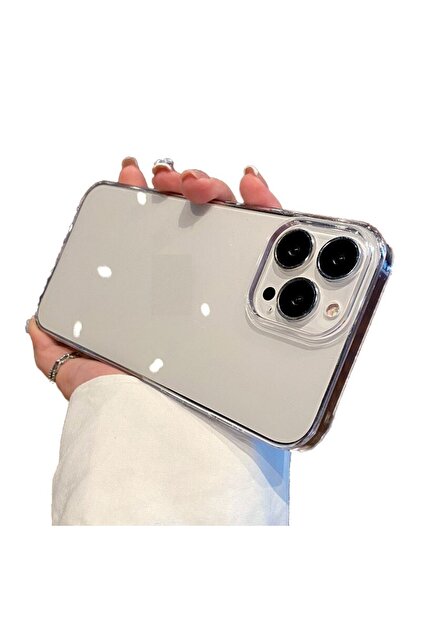 UnDePlus Apple Iphone 14 Pro Max Kılıf Anti-fingerprint Kristal