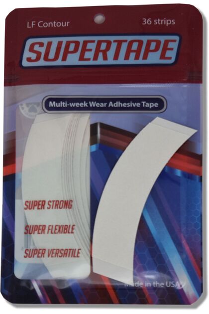 Super Tape Oval Protez Saç Bandı 36 Adet Oval Lf Contours