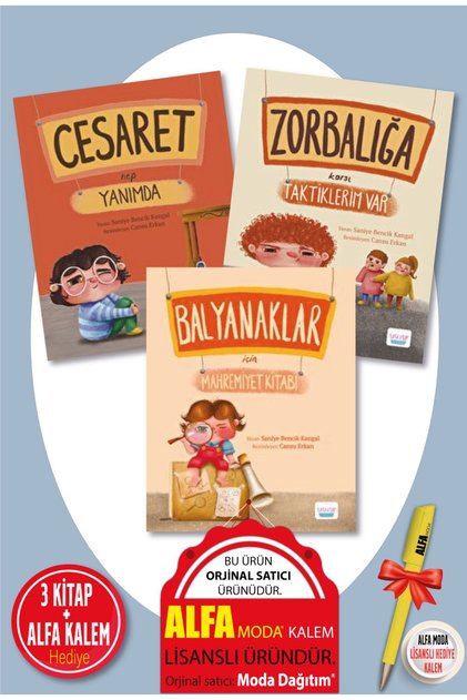 Saniye Bencik Kangal 3'lü / Cesaret Hep + Zorbalığa Karşı Taktiklerim + Balyanaklar İçin Mahremiyet