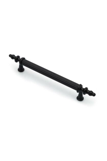 Trs Alüminyum 128 Mm Asos Boru Kulp Lüks Modern Mutfak Dolap Çekmece Mobilya Kulbu Mat Siyah