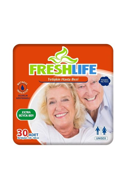Adult Diapers with Waistband - Xlarge