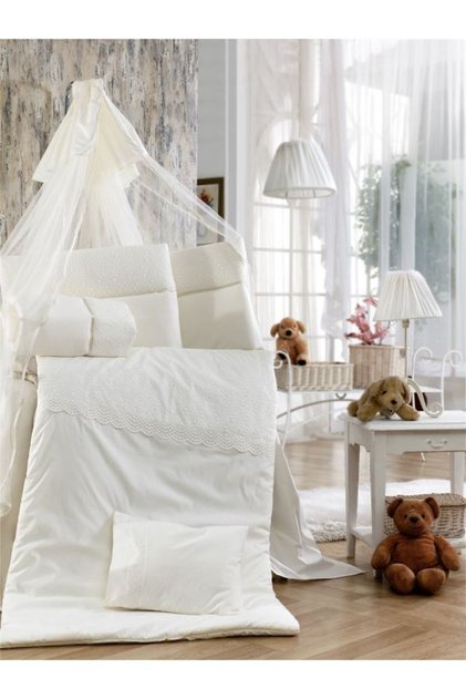 Momishop Bahar Uyku Seti 75*130 Cm Krem