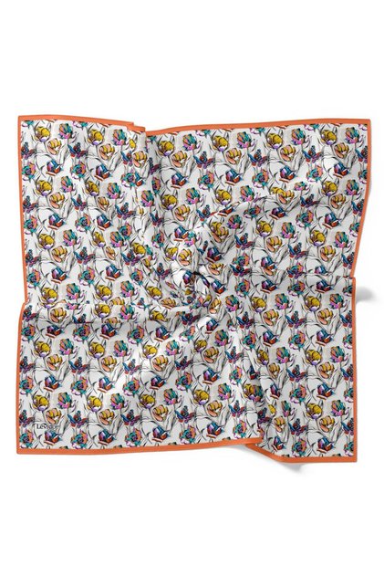 Cotton Floral Pattern Sport Scarf