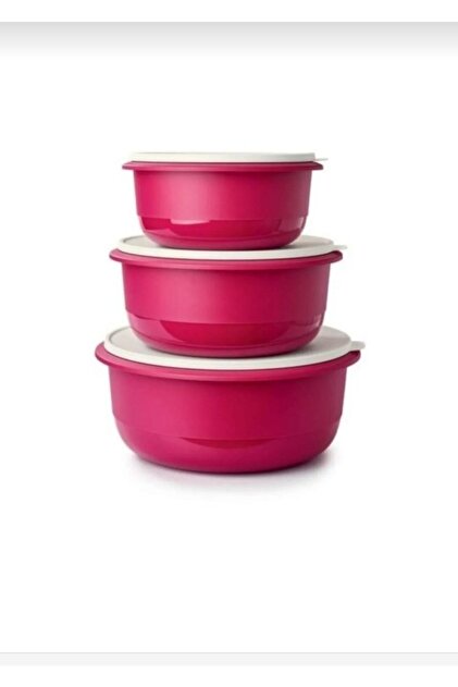 Tupperware MİKSİM SAKLAMA HAZIRLAMA SETİ 3'LÜ MİKS 1-2-3.5 LT