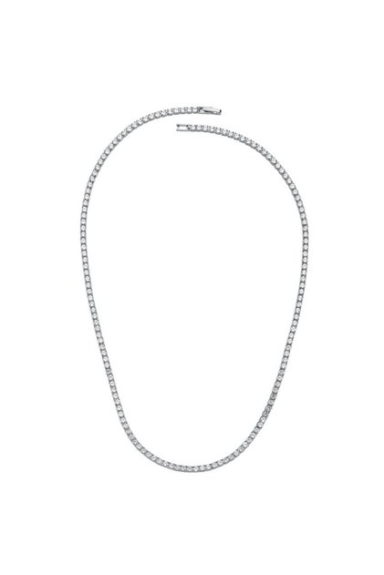 2mm Rhodium Su Yolu Kolye