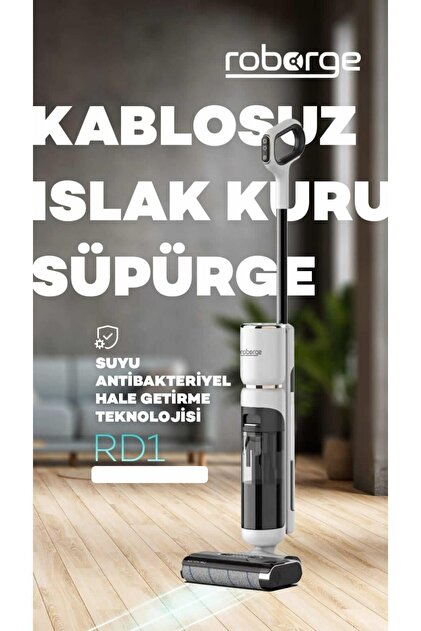 Roborge RD1 Islak Kuru Dikey Süpürge - Fiyatı, Yorumları