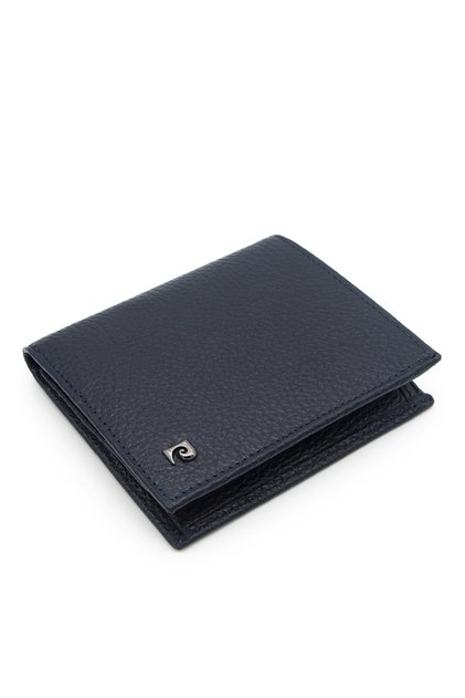 Floater Navy Blue Leather Men's Wallet Ft2016