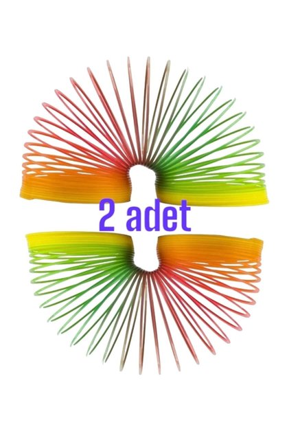2'li Gökkuşağı Desen Renkli Stres Yayı
