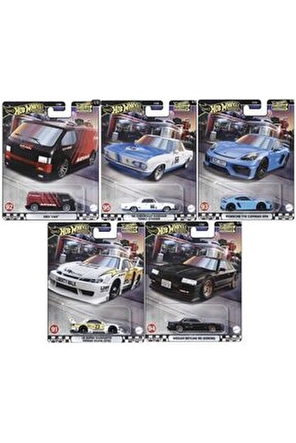HOT WHEELS Premium Car Culture Fast Wagons 1. Set 5'li 1:64 Metal