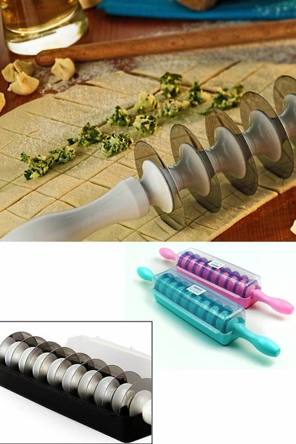 9 Bıçaklı Pratik Mantı Kesme Merdanesi Mtf.01431.00-1