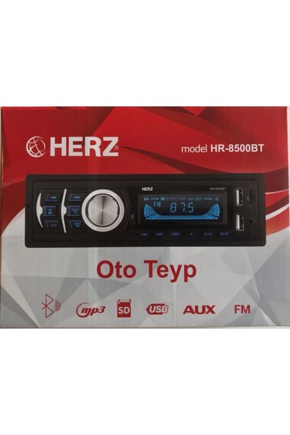 Hr-8500 4 X 50 Watt Radyolu Usb Sd Kart Girişli Oto Bluetooth Multı-