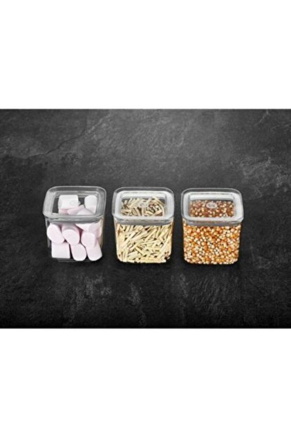 Mell Home Sude Square Storage Container Set 3x700ml
