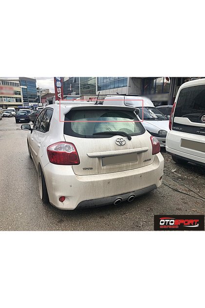 TOYOTA AURİS BAGAJ SPOYLER FİBERGLASS BOYASIZ