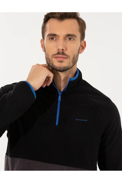 Black Regular Fit Sweatshirt