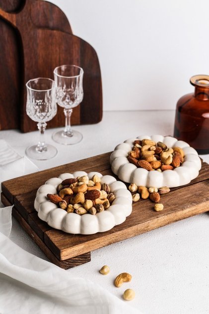 2-Piece Daisy Model Cookie Plate