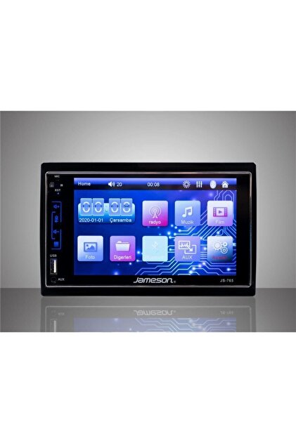 Jameson Js-765 Double Teyp 7inç Multimedıa Bluetooth Usb Aux 4x60w