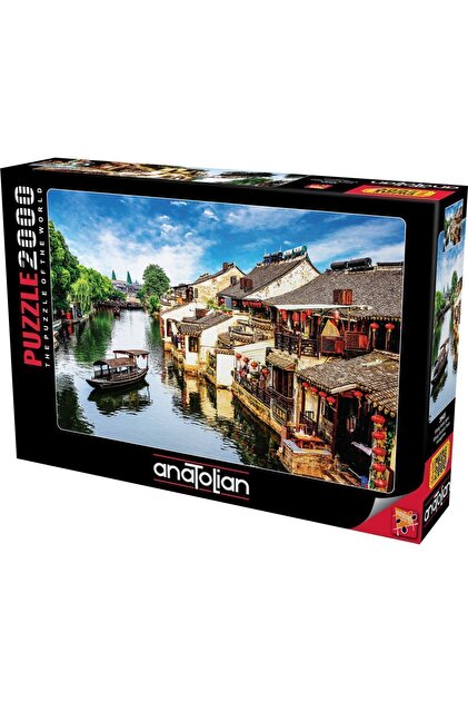 Anatolian Puzzle 2000 Parça Yapboz Puzzle - Xitang Antik Şehri