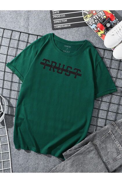 Trust Written Unisex Striped T-shirt