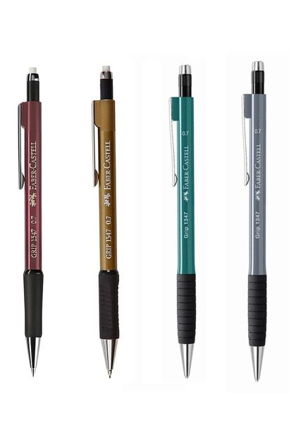 文具具 Faber Castell Grip 1347 0.7 Versatil Trend Renkler 4'lü Set