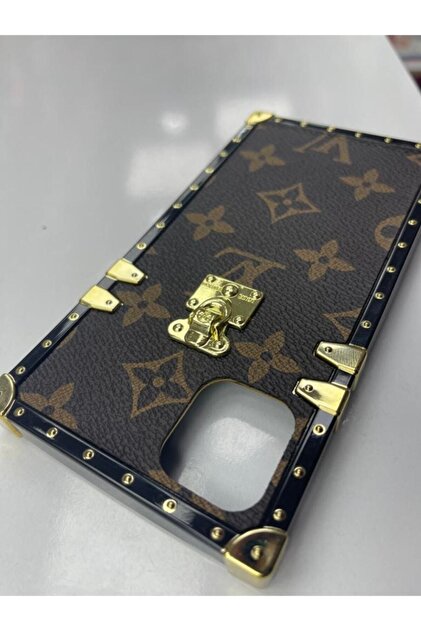ÇelebiTech Iphone 13 Pro Max Uyumlu Louis Vuitton Köşeli Deri