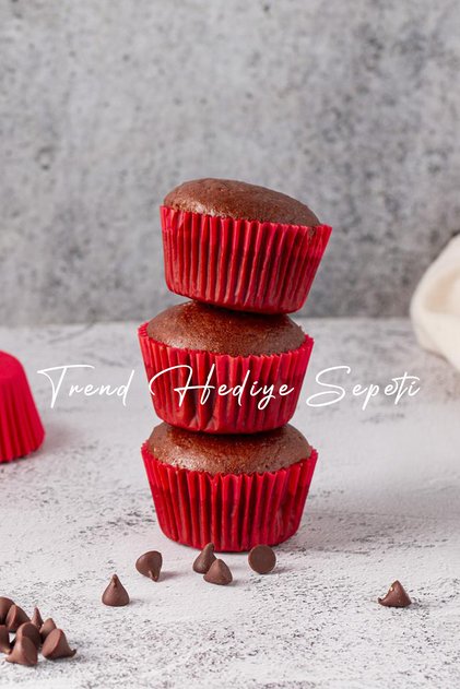 Takribi 200 Adet Mini Boy Kırmızı Çikolata Kağıdı 30x20 Mm , Muffin Kek Kalıbı , Lokum Kağıdı