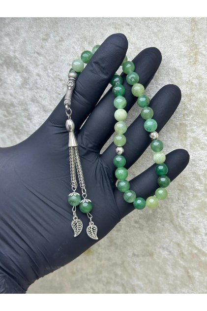 Aventurine Stone Prayer Beads 33 Pieces Daily Prayer Set