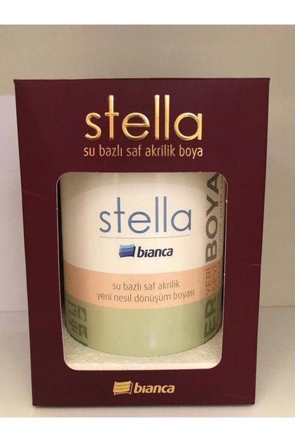 Bianca Stella Su Bazlı Akrilik Beyaz Boya