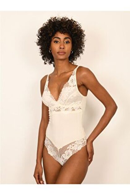 Nbb Siyah Fleur Dantelli Kapsız Bodysuit - Fiyatı, Yorumları