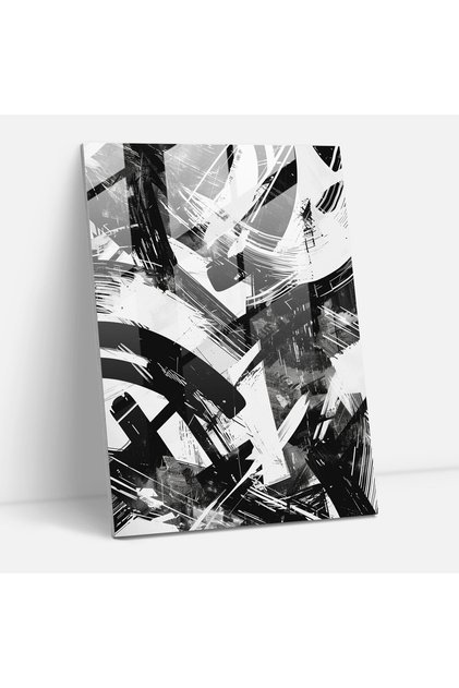 Andy Warhol Glass Print Abstract Design, Andy Warhol, Home Decor
