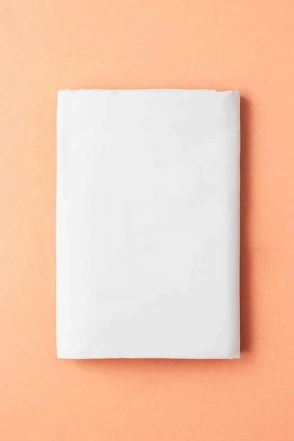 100x120 Cotton Satin Bed Sheet Without Elastic