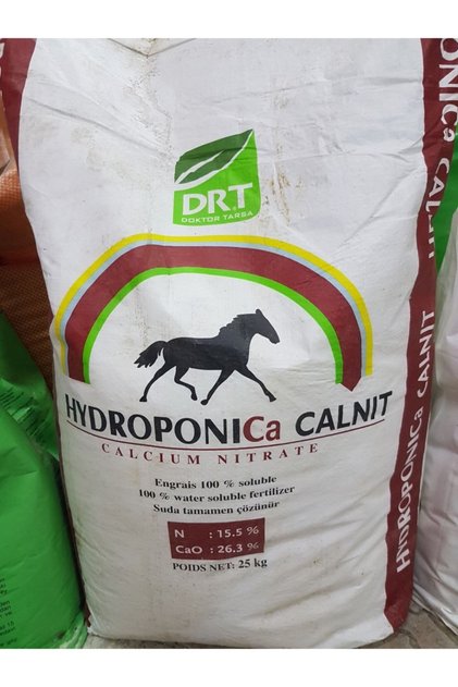 Hydroponica Kalsiyum Nitrat 25 Kg