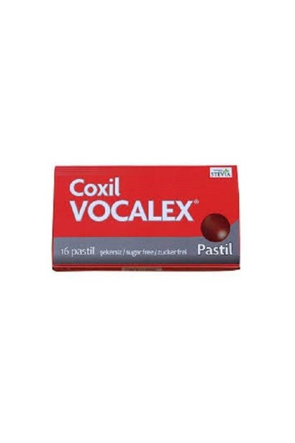 Coxil Vocalex Ses Kısıklığı Ve Ağız Kokusu Için Şekersiz Bitkisel Pastil